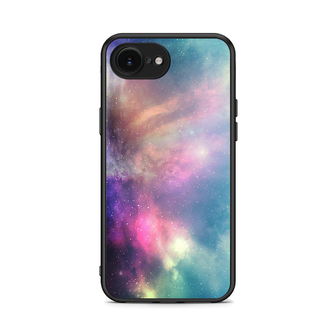 105 - iPhone 16e Rainbow Galaxy case, cover, bumper