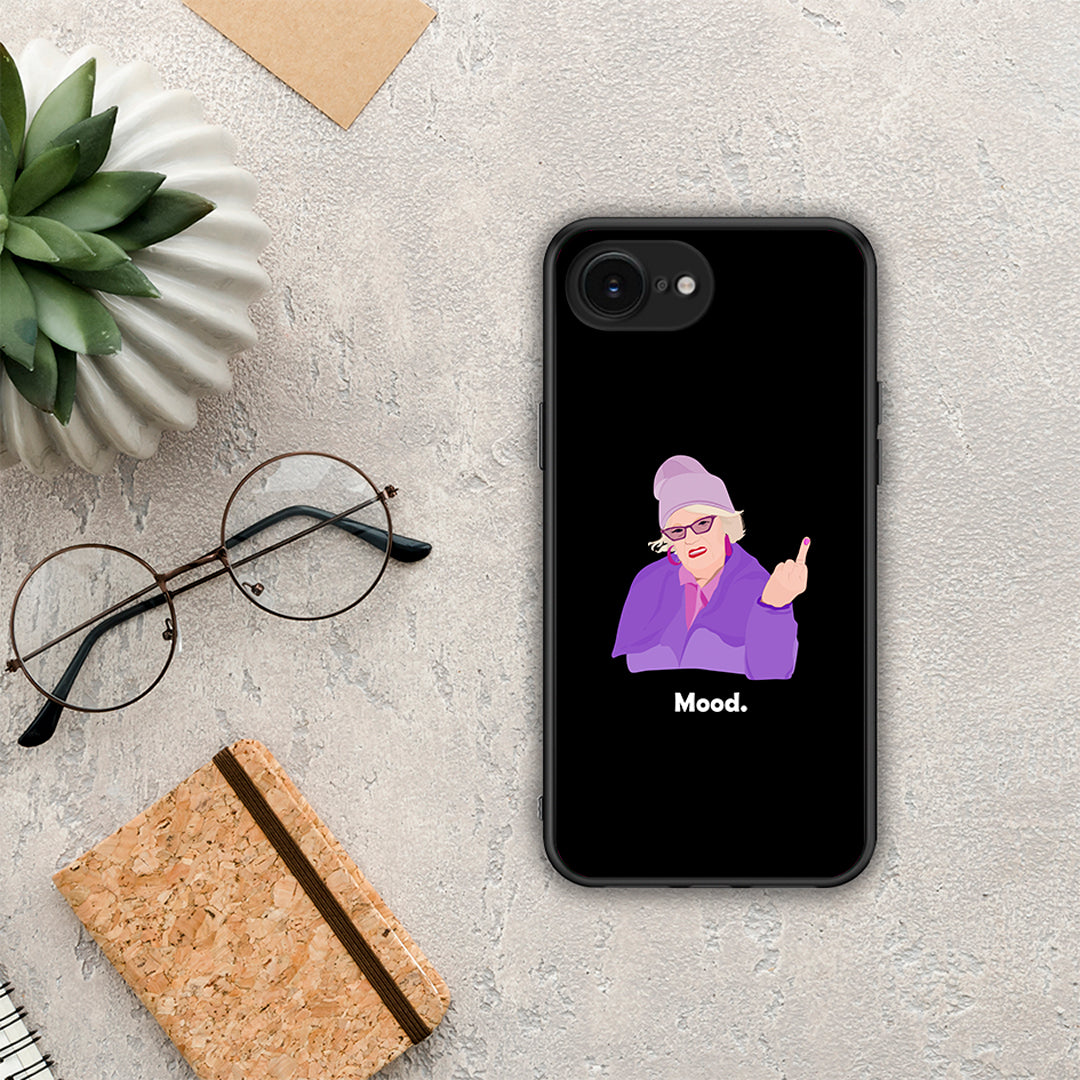 Grandma Mood Black - iPhone 16e θήκη