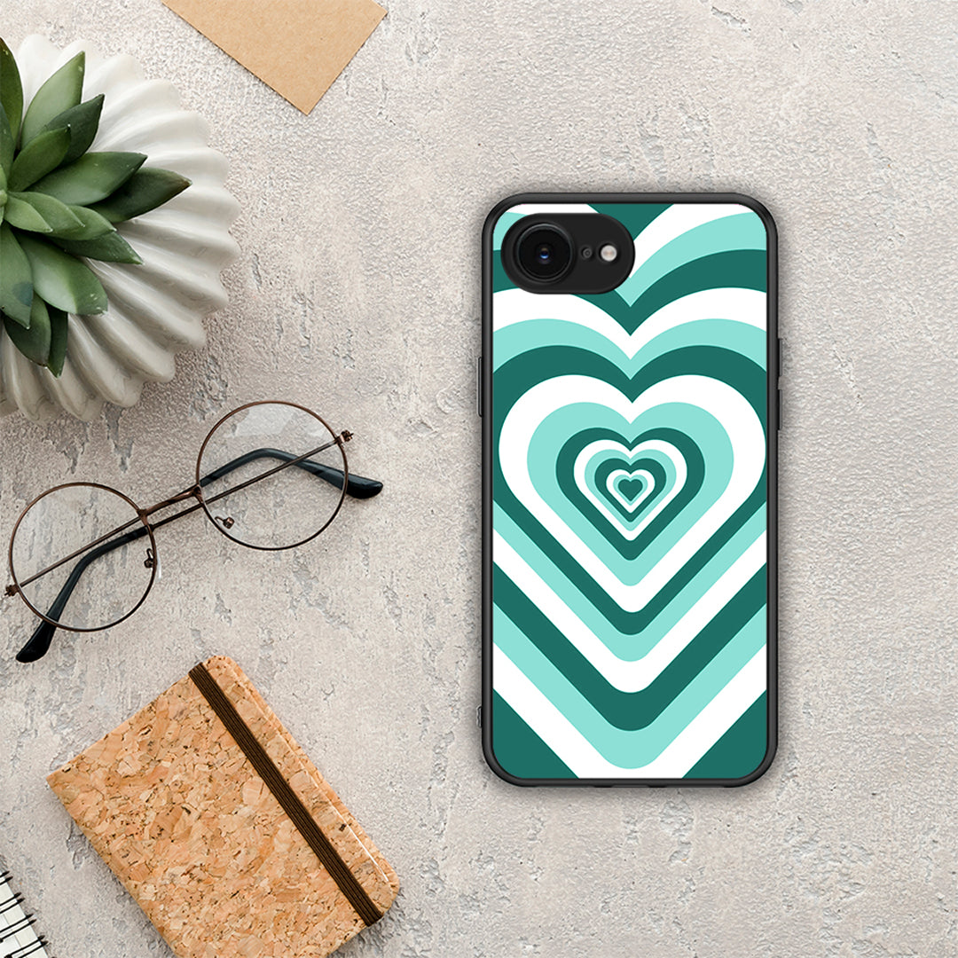 Green Hearts - iPhone 16e θήκη