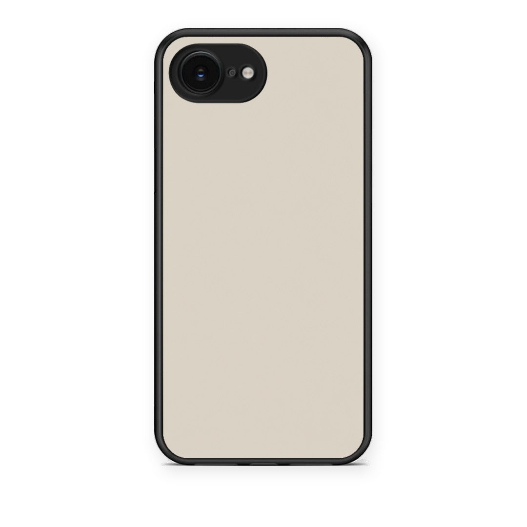 Θήκη iPhone 16e Ivory Beige από τη Smartfits με σχέδιο στο πίσω μέρος και μαύρο περίβλημα | iPhone 16e Ivory Beige case with colorful back and black bezels