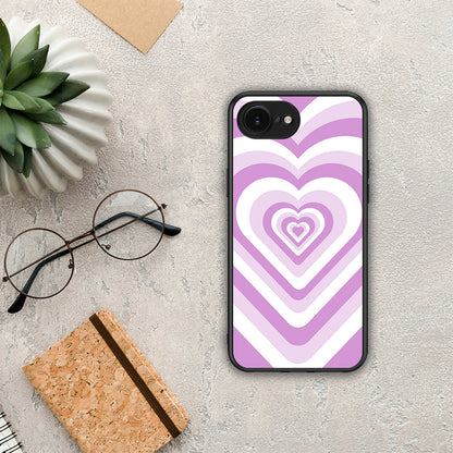 Lilac Hearts - iPhone 16e θήκη