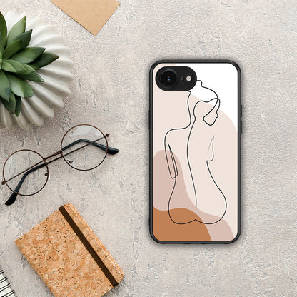 LineArt Woman - iPhone 16e θήκη