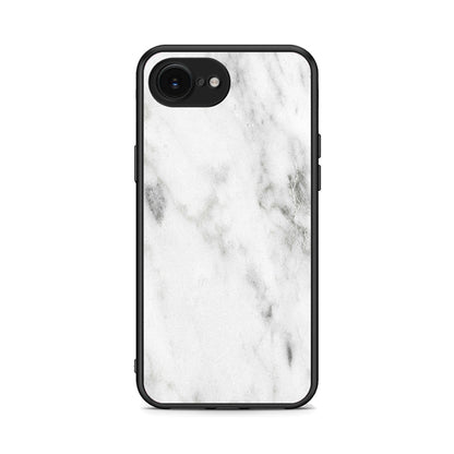 2 - iPhone 16e White marble case, cover, bumper