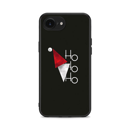 iPhone 16e Minimal Christmas θήκη από τη Smartfits με σχέδιο στο πίσω μέρος και μαύρο περίβλημα | Smartphone case with colorful back and black bezels by Smartfits