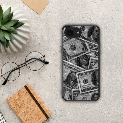Money Dollars - iPhone 16e θήκη