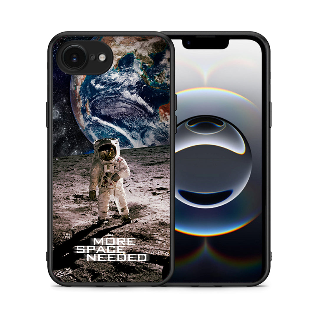 Θήκη iPhone 16e More Space από τη Smartfits με σχέδιο στο πίσω μέρος και μαύρο περίβλημα | iPhone 16e More Space case with colorful back and black bezels