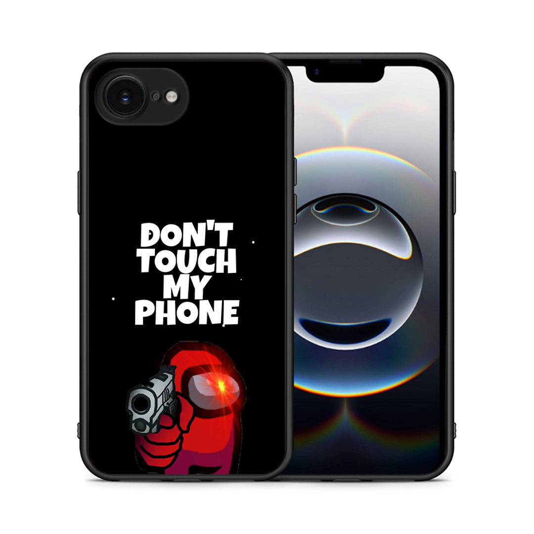 Θήκη iPhone 16e My Phone από τη Smartfits με σχέδιο στο πίσω μέρος και μαύρο περίβλημα | iPhone 16e My Phone case with colorful back and black bezels