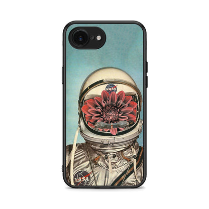 iPhone 16e Nasa Bloom θήκη από τη Smartfits με σχέδιο στο πίσω μέρος και μαύρο περίβλημα | Smartphone case with colorful back and black bezels by Smartfits
