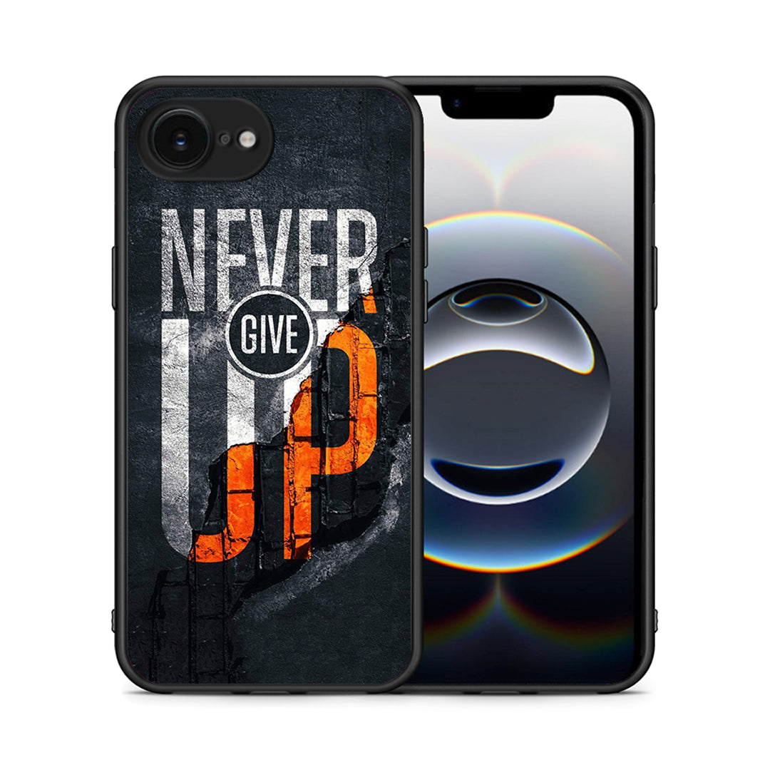 Never Give Up - iPhone 16e θήκη