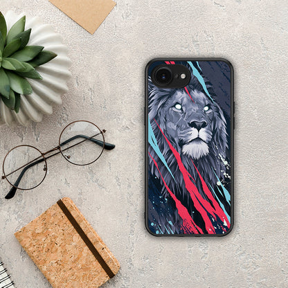PopArt Lion Designer - iPhone 16e θήκη