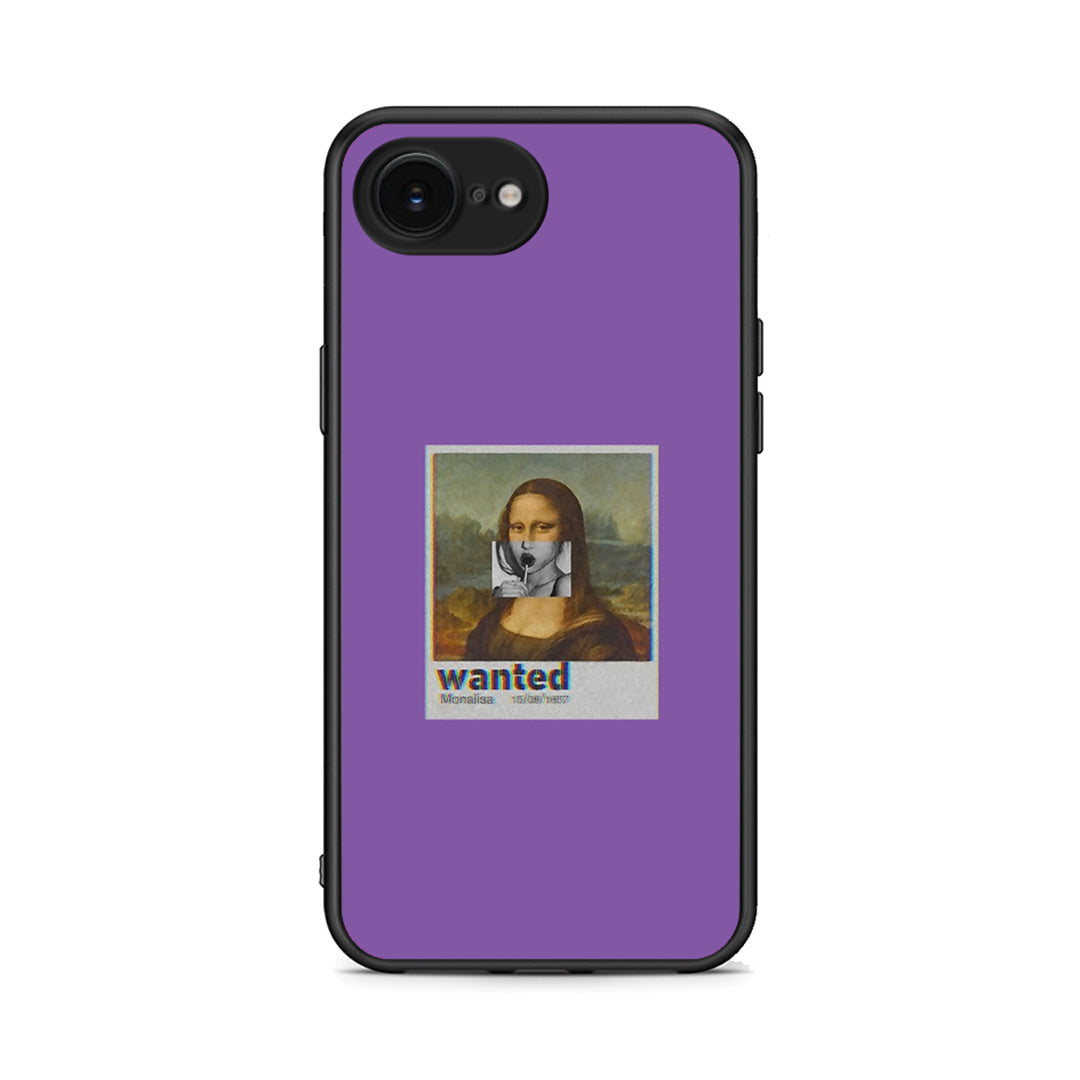 4 - iPhone 16e Monalisa Popart case, cover, bumper
