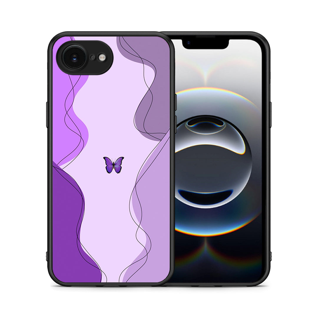 Purple Mariposa - iPhone 16e θήκη