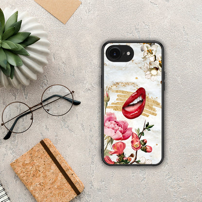 Red Lips - iPhone 16e θήκη