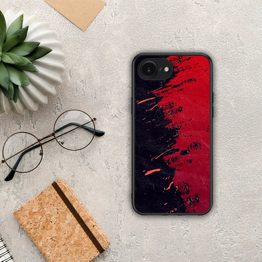 Red Paint - iPhone 16e θήκη