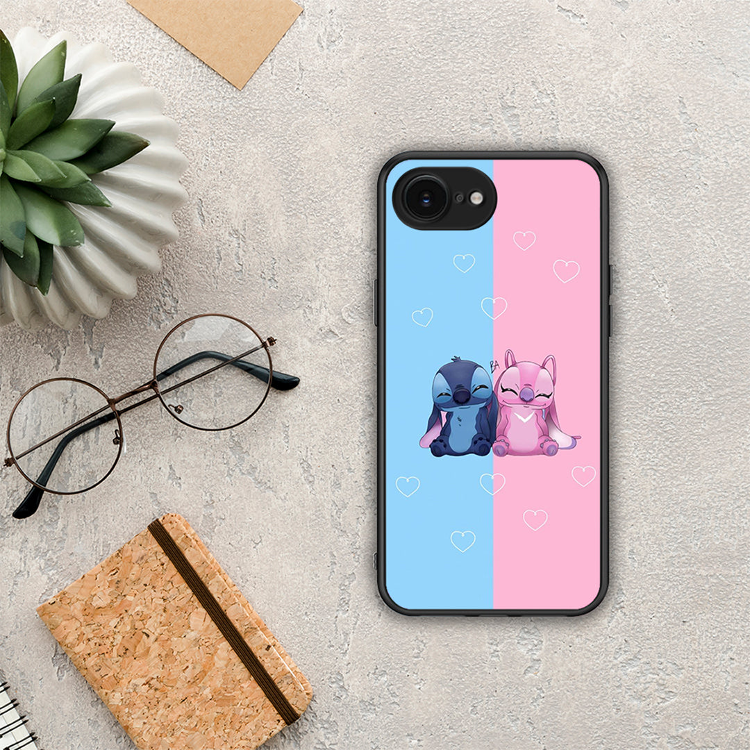 Stitch And Angel - iPhone 16e θήκη