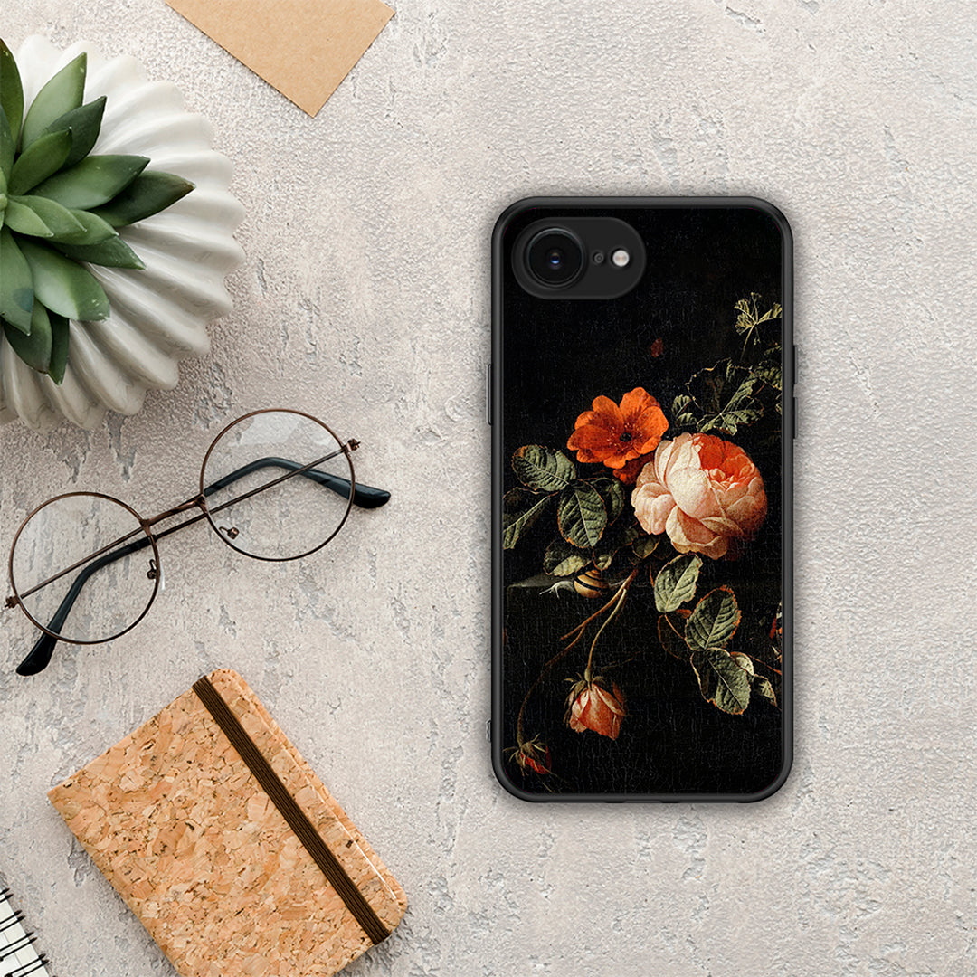 Vintage Roses - iPhone 16e θήκη