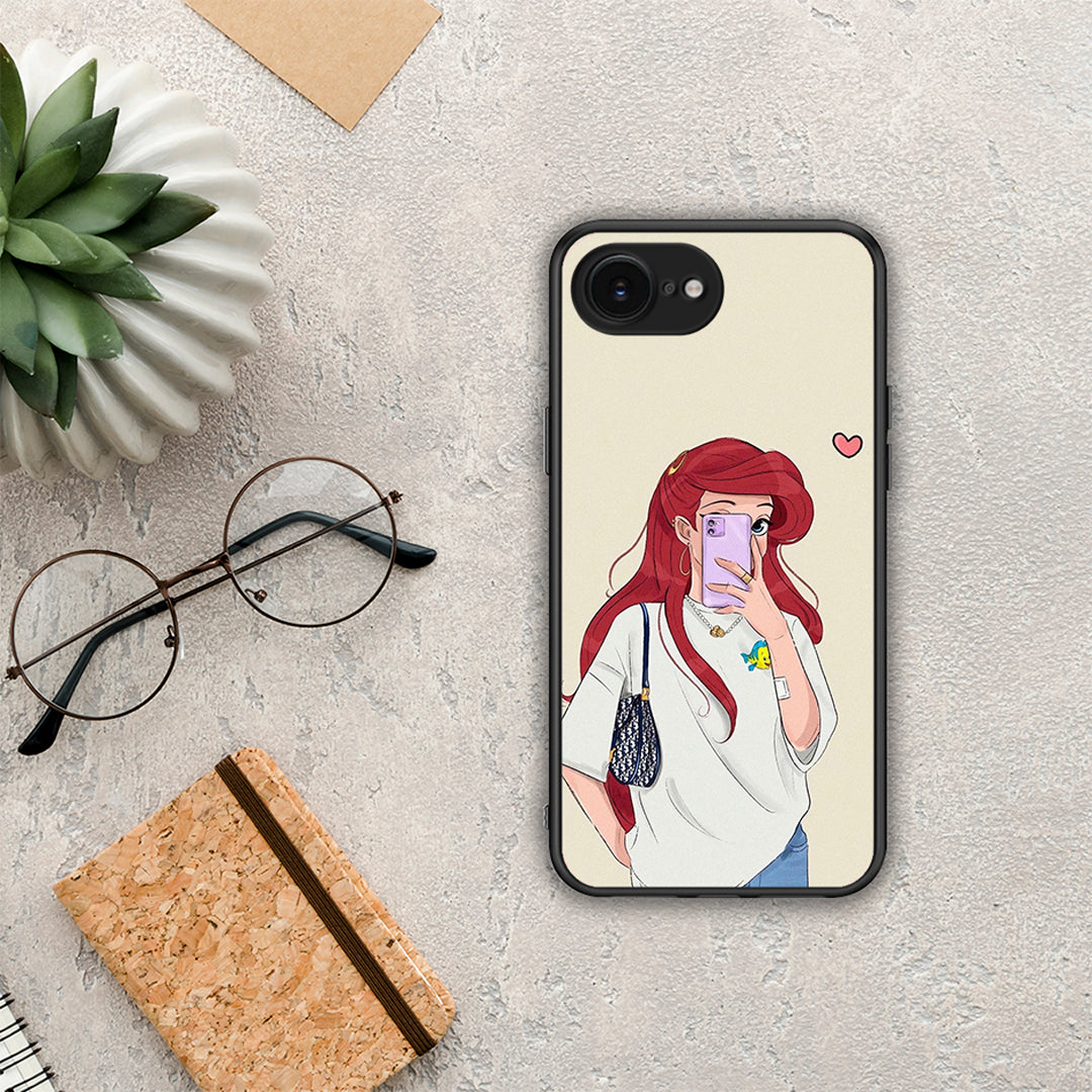 Walking Mermaid - iPhone 16e θήκη