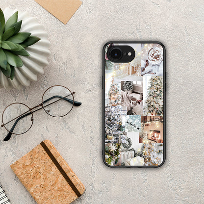 White Christmas - iPhone 16e θήκη