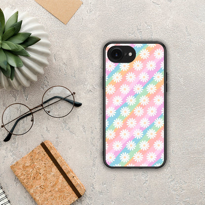 White Daisies - iPhone 16e θήκη