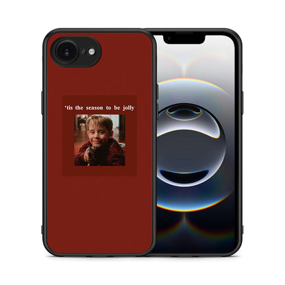 Θήκη iPhone 16e Xmas Ultimate Spirit από τη Smartfits με σχέδιο στο πίσω μέρος και μαύρο περίβλημα | iPhone 16e Xmas Ultimate Spirit case with colorful back and black bezels