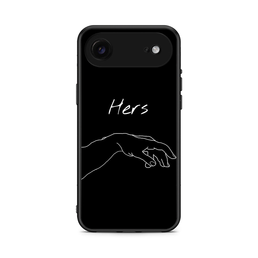 iPhone 17 Air Aeshetic Love 1 Θήκη Αγίου Βαλεντίνου από τη Smartfits με σχέδιο στο πίσω μέρος και μαύρο περίβλημα | Smartphone case with colorful back and black bezels by Smartfits