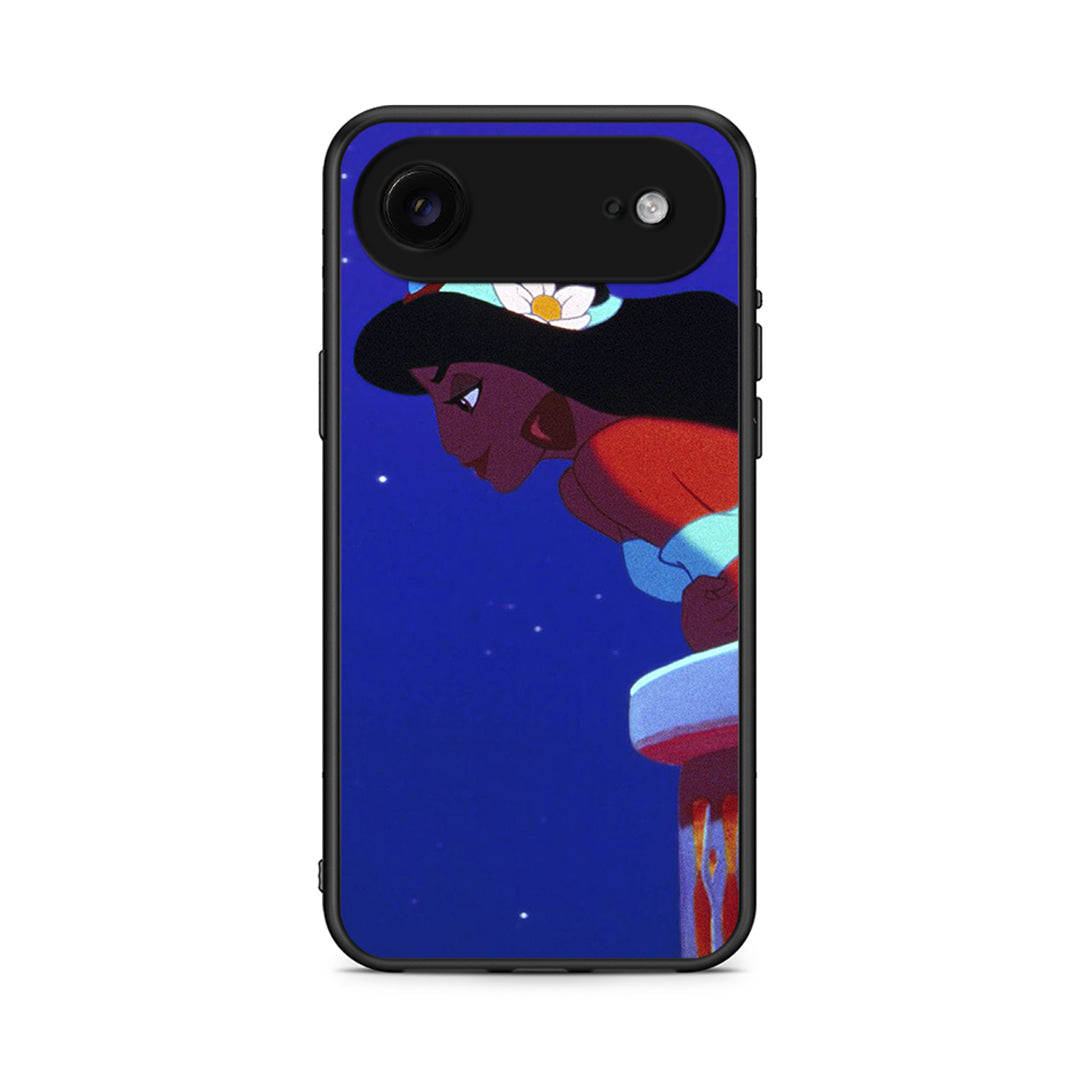 iPhone 17 Air Alladin And Jasmine Love 2 θήκη από τη Smartfits με σχέδιο στο πίσω μέρος και μαύρο περίβλημα | Smartphone case with colorful back and black bezels by Smartfits