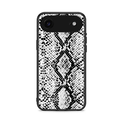 24 - iPhone 17 Air White Snake Animal case, cover, bumper