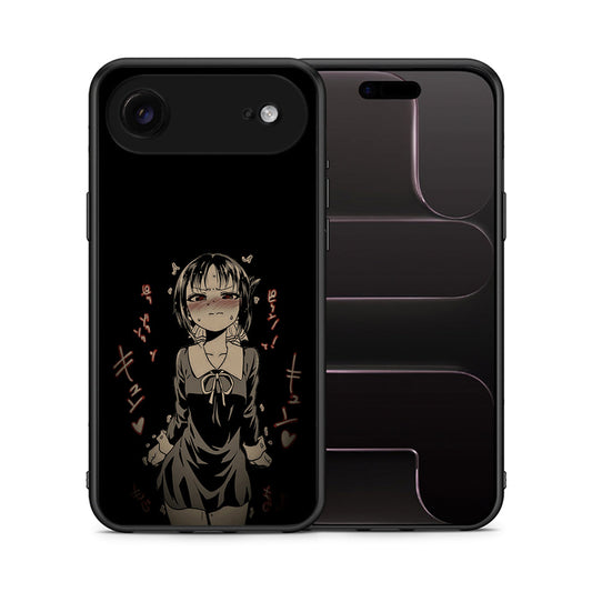Θήκη iPhone 17 Air Anime Girl από τη Smartfits με σχέδιο στο πίσω μέρος και μαύρο περίβλημα | iPhone 17 Air Anime Girl case with colorful back and black bezels