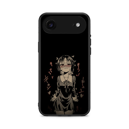 iPhone 17 Air Anime Girl θήκη από τη Smartfits με σχέδιο στο πίσω μέρος και μαύρο περίβλημα | Smartphone case with colorful back and black bezels by Smartfits