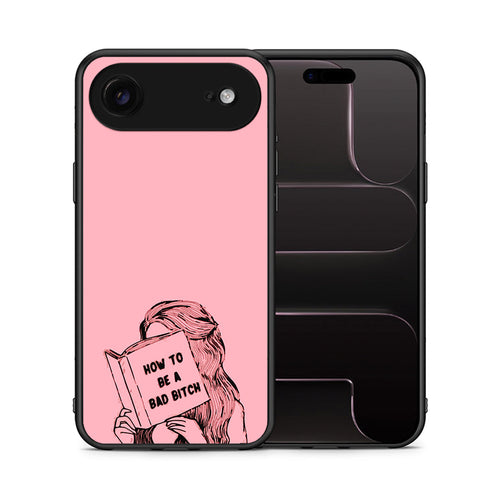 Θήκη iPhone 17 Air Bad Bitch από τη Smartfits με σχέδιο στο πίσω μέρος και μαύρο περίβλημα | iPhone 17 Air Bad Bitch case with colorful back and black bezels