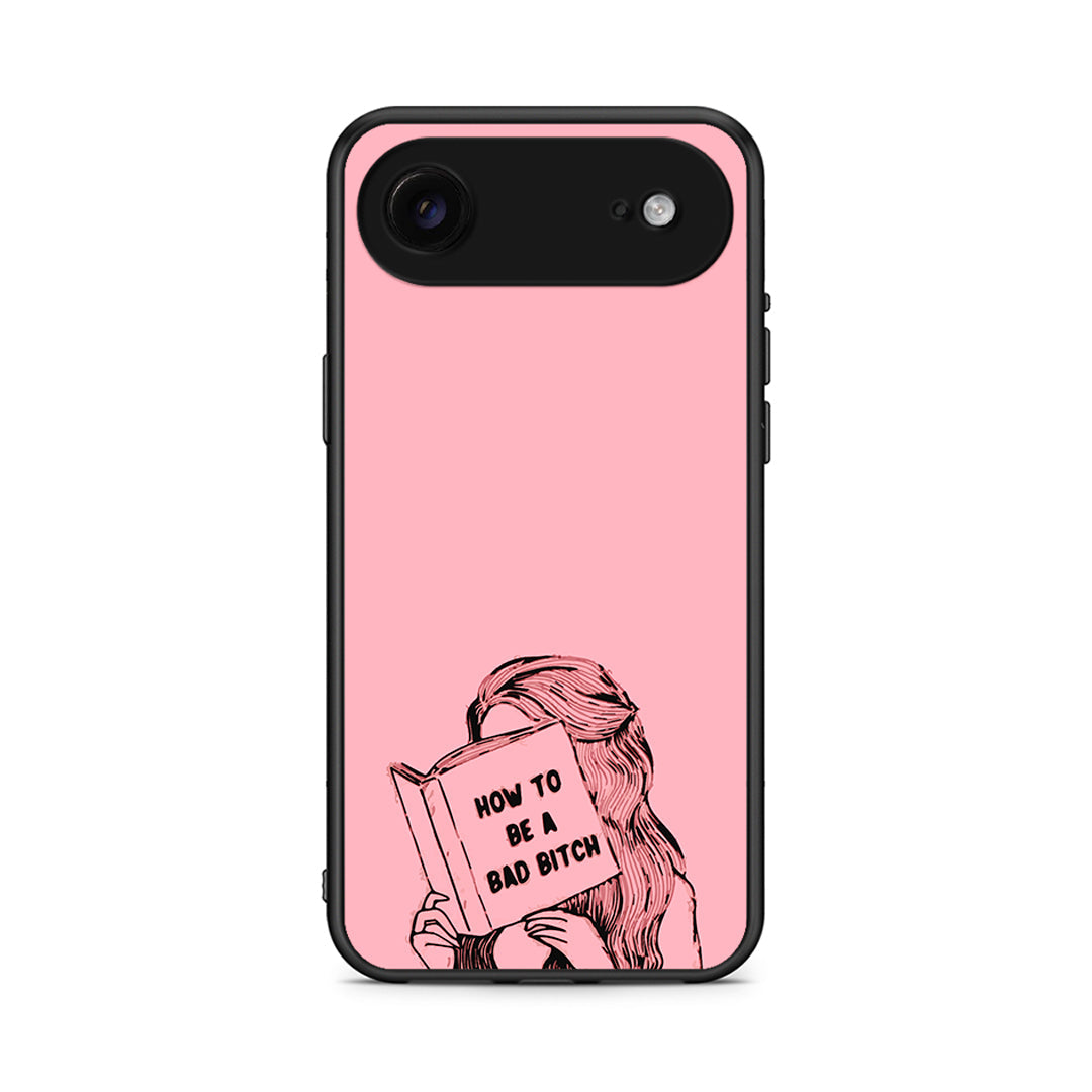 iPhone 17 Air Bad Bitch θήκη από τη Smartfits με σχέδιο στο πίσω μέρος και μαύρο περίβλημα | Smartphone case with colorful back and black bezels by Smartfits
