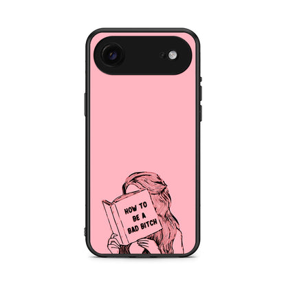 iPhone 17 Air Bad Bitch θήκη από τη Smartfits με σχέδιο στο πίσω μέρος και μαύρο περίβλημα | Smartphone case with colorful back and black bezels by Smartfits
