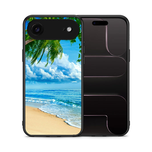 Θήκη iPhone 17 Air Beautiful Beach από τη Smartfits με σχέδιο στο πίσω μέρος και μαύρο περίβλημα | iPhone 17 Air Beautiful Beach case with colorful back and black bezels