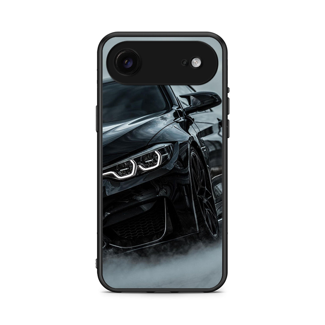 iPhone 17 Air Black BMW θήκη από τη Smartfits με σχέδιο στο πίσω μέρος και μαύρο περίβλημα | Smartphone case with colorful back and black bezels by Smartfits
