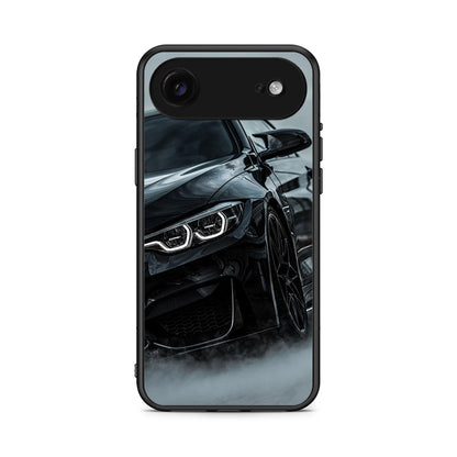 iPhone 17 Air Black BMW θήκη από τη Smartfits με σχέδιο στο πίσω μέρος και μαύρο περίβλημα | Smartphone case with colorful back and black bezels by Smartfits