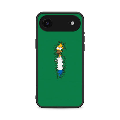 iPhone 17 Air Bush Man Θήκη Αγίου Βαλεντίνου από τη Smartfits με σχέδιο στο πίσω μέρος και μαύρο περίβλημα | Smartphone case with colorful back and black bezels by Smartfits