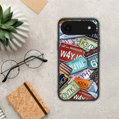Car Plates - iPhone 17 Air θήκη