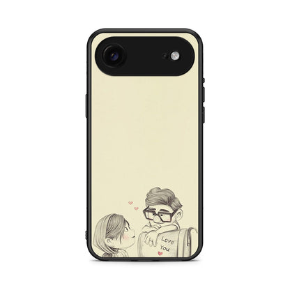 iPhone 17 Air Carl And Ellie θήκη από τη Smartfits με σχέδιο στο πίσω μέρος και μαύρο περίβλημα | Smartphone case with colorful back and black bezels by Smartfits