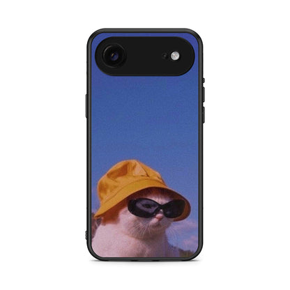 iPhone 17 Air Cat Diva θήκη από τη Smartfits με σχέδιο στο πίσω μέρος και μαύρο περίβλημα | Smartphone case with colorful back and black bezels by Smartfits