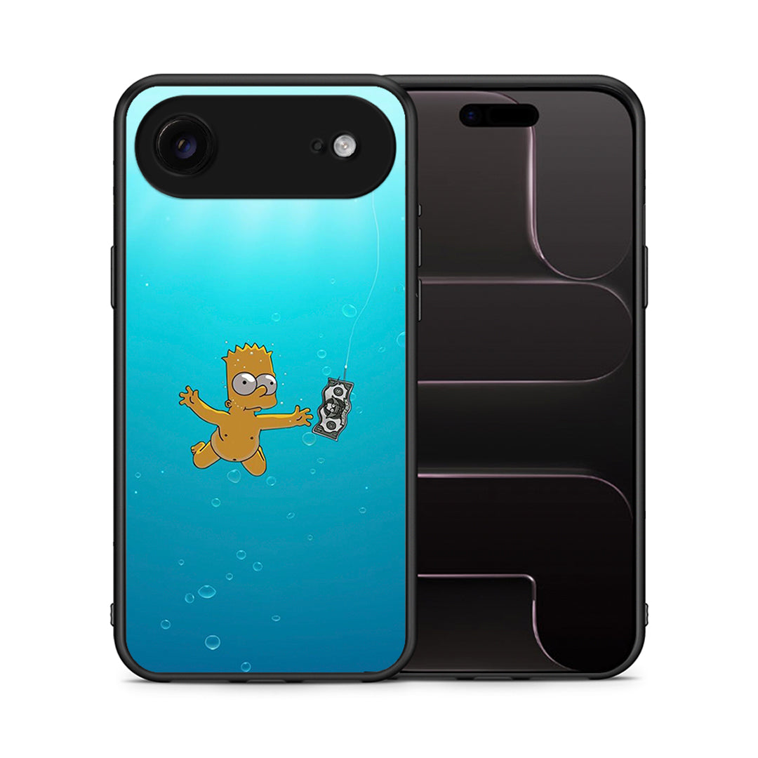 Θήκη iPhone 17 Air Chasing Money από τη Smartfits με σχέδιο στο πίσω μέρος και μαύρο περίβλημα | iPhone 17 Air Chasing Money case with colorful back and black bezels