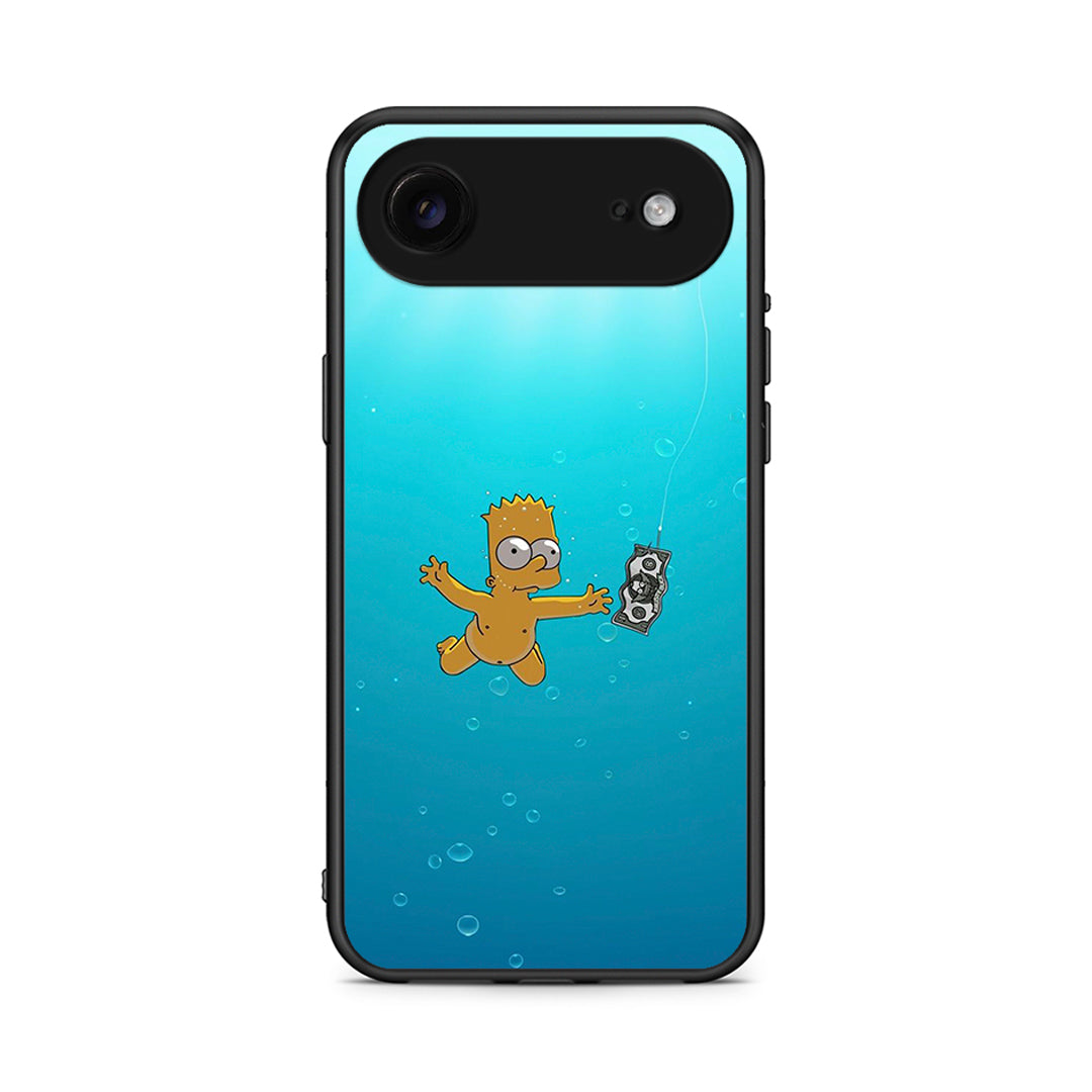 iPhone 17 Air Chasing Money θήκη από τη Smartfits με σχέδιο στο πίσω μέρος και μαύρο περίβλημα | Smartphone case with colorful back and black bezels by Smartfits