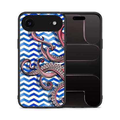 Θήκη iPhone 17 Air Chevron Devilfish από τη Smartfits με σχέδιο στο πίσω μέρος και μαύρο περίβλημα | iPhone 17 Air Chevron Devilfish case with colorful back and black bezels