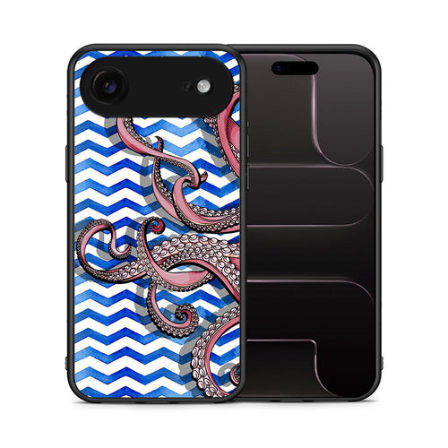 Θήκη iPhone 17 Air Chevron Devilfish από τη Smartfits με σχέδιο στο πίσω μέρος και μαύρο περίβλημα | iPhone 17 Air Chevron Devilfish case with colorful back and black bezels