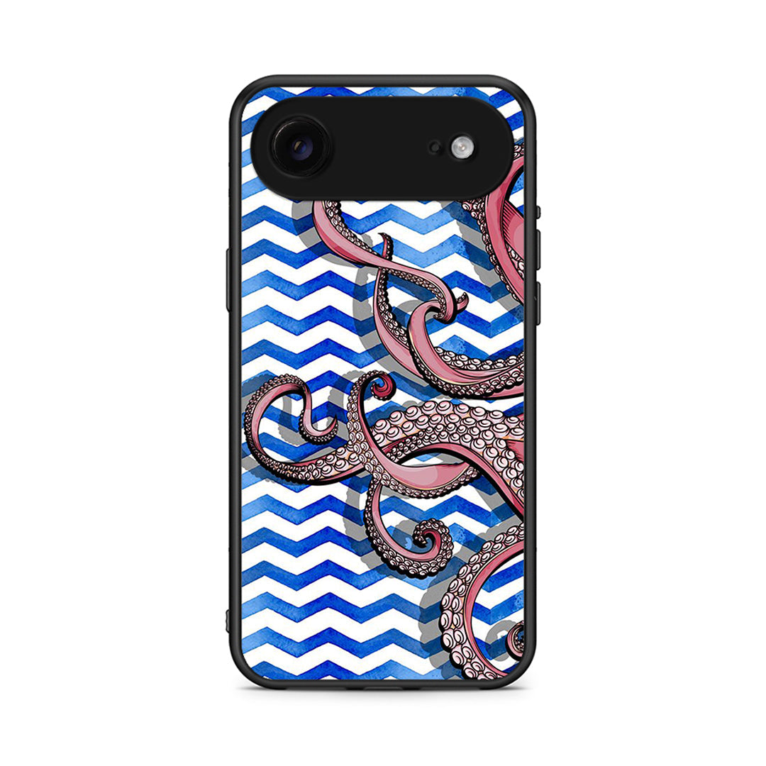 iPhone 17 Air Chevron Devilfish θήκη από τη Smartfits με σχέδιο στο πίσω μέρος και μαύρο περίβλημα | Smartphone case with colorful back and black bezels by Smartfits