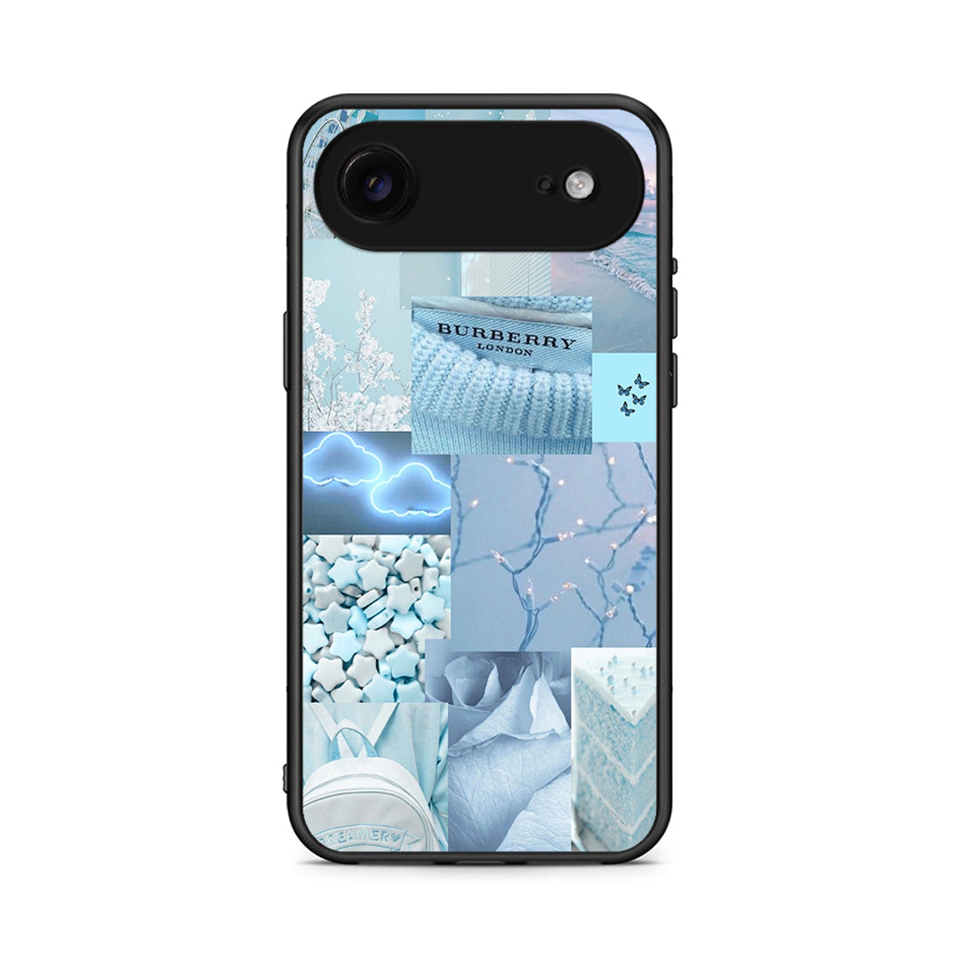 iPhone 17 Air Ciel Aesthetic Collage θήκη από τη Smartfits με σχέδιο στο πίσω μέρος και μαύρο περίβλημα | Smartphone case with colorful back and black bezels by Smartfits