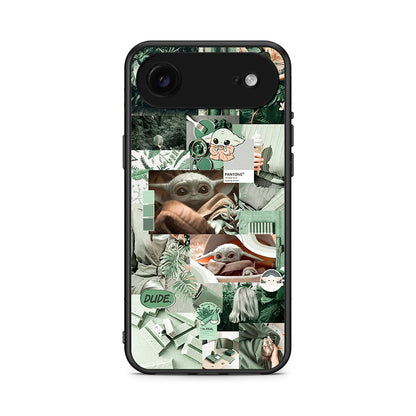 iPhone 17 Air Collage Dude Θήκη Αγίου Βαλεντίνου από τη Smartfits με σχέδιο στο πίσω μέρος και μαύρο περίβλημα | Smartphone case with colorful back and black bezels by Smartfits