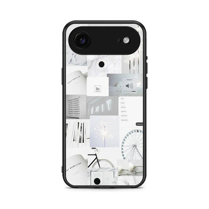 iPhone 17 Air Collage Make Me Wonder Θήκη Αγίου Βαλεντίνου από τη Smartfits με σχέδιο στο πίσω μέρος και μαύρο περίβλημα | Smartphone case with colorful back and black bezels by Smartfits