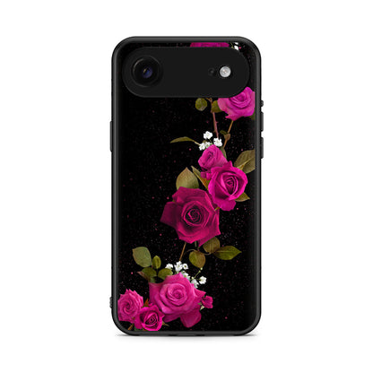 4 - iPhone 17 Air Red Roses Flower case, cover, bumper