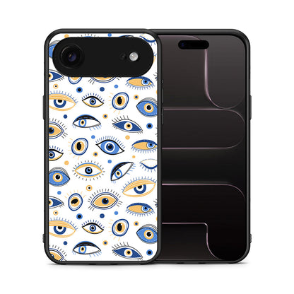 Θήκη iPhone 17 Air Ftou Ftou από τη Smartfits με σχέδιο στο πίσω μέρος και μαύρο περίβλημα | iPhone 17 Air Ftou Ftou case with colorful back and black bezels