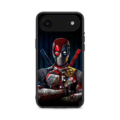 iPhone 17 Air Funny Guy θήκη από τη Smartfits με σχέδιο στο πίσω μέρος και μαύρο περίβλημα | Smartphone case with colorful back and black bezels by Smartfits